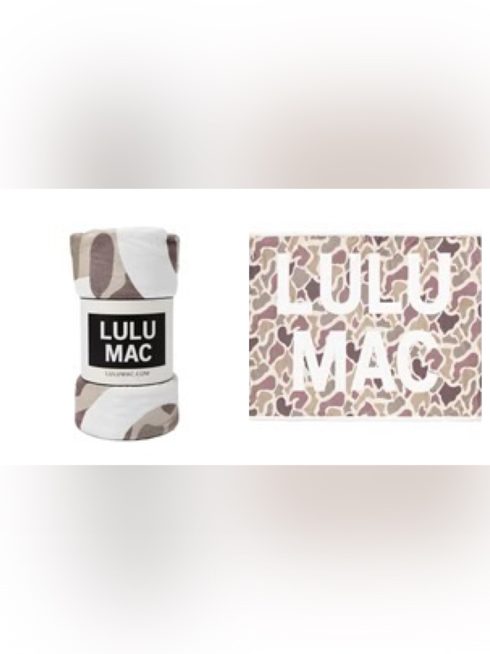 LULU MAC Sherpa Blanket